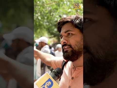 CJP Protest में Bharat Tiwari का समर्थक रोने क्यों लगा